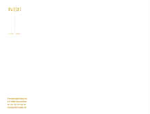 Tablet Screenshot of in-edit.ch